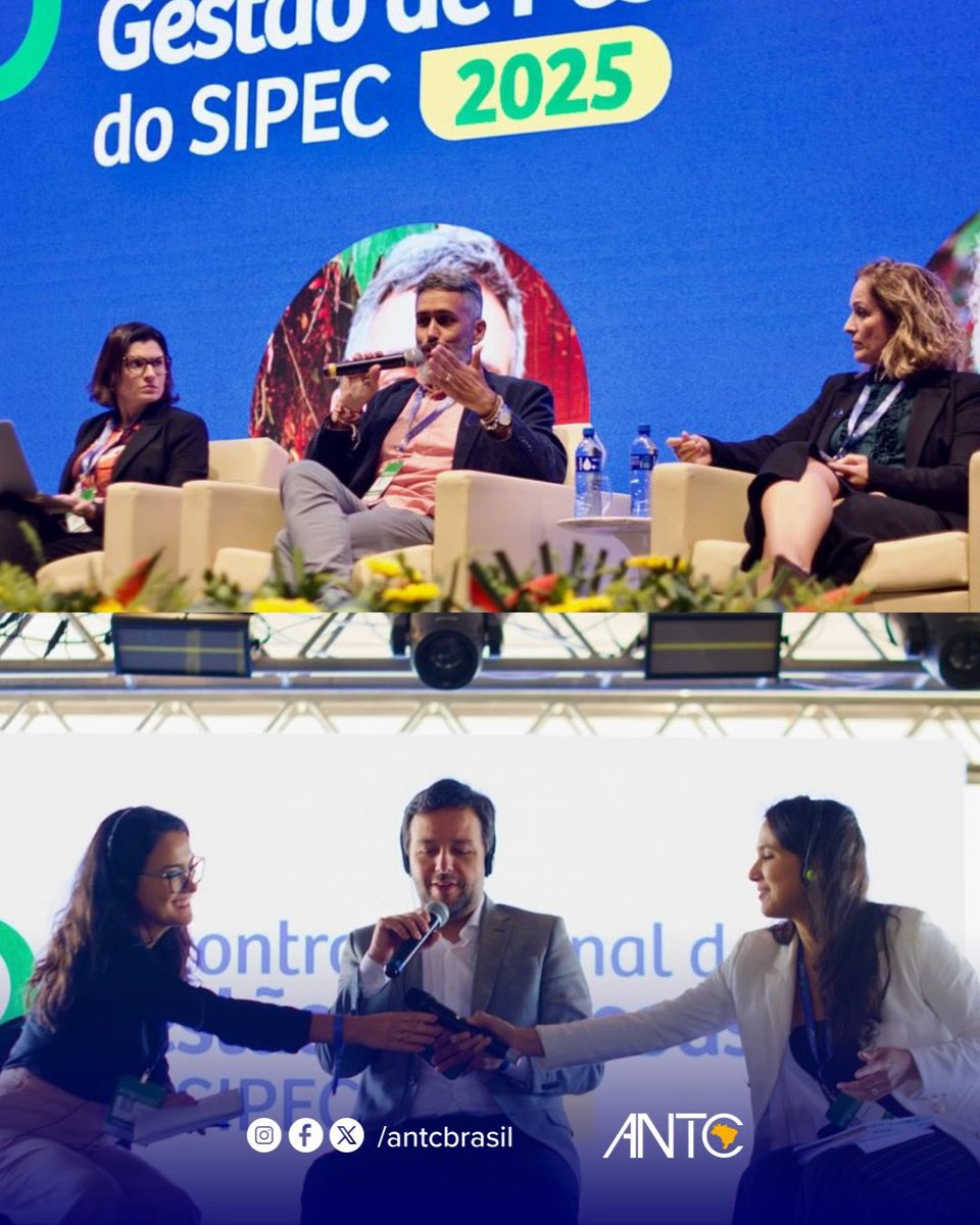 AntcBrasil's tweet photo. Na última quarta-feira (18), a presidente da ANTC, Thaisse Craveiro, participou do II Encontro Nacional de Gestão de Pessoas do SIPEC, em Brasília, a convite do Movimento Pessoas à Frente.
#ANTC #ControleExterno #Governança #ServiçoPúblico #GestãoPública #SIPEC https://t.co/XhqCw7SX0F