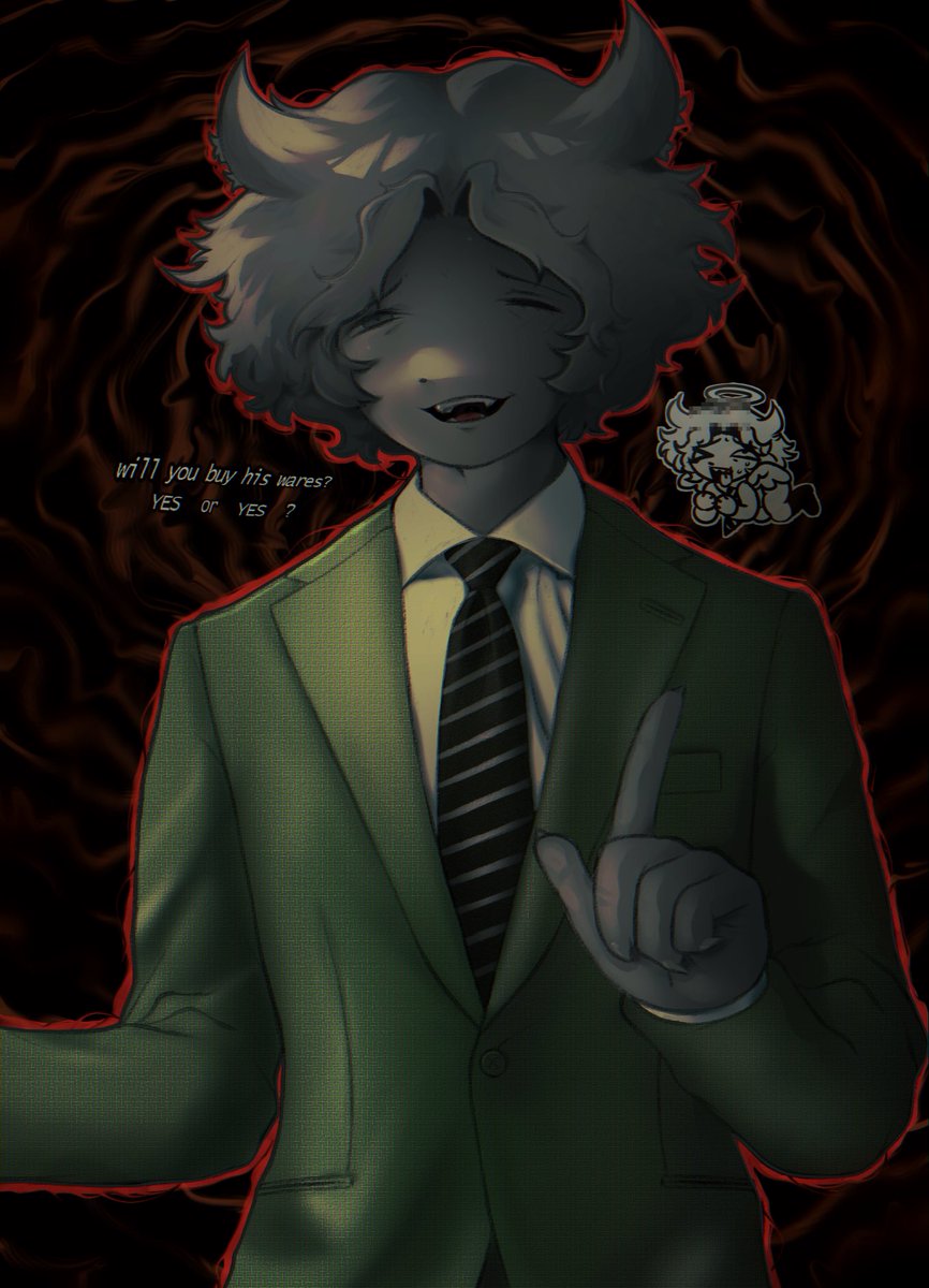 tiperukoch's tweet image. Will you buy his wares?
#oc