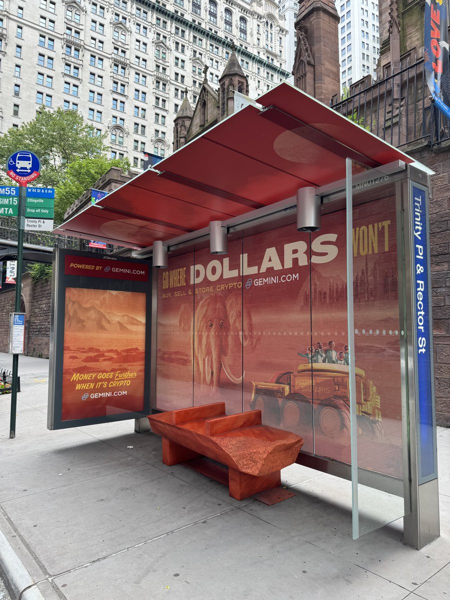 nathan_liow's tweet image. Second week interning @Gemini:
- Designed my full-stack project
- Fried my brain redesigning
- Meeting other cracked interns
Anyways, go where dollars won’t. Crypto is on the front door of the NYSE and all over the financial capital of the world.