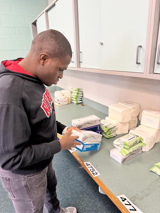 Check out Atlantic County SSSD’s Eco Crew in action! Students learned vocational skills through the district's student community recycling program. #NJSpecialServices