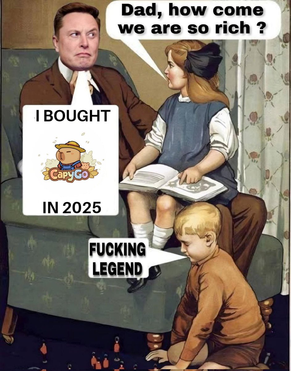 mocha_0100's tweet image. My 4th entry 
@Capygoio 

#CapyMemeContest