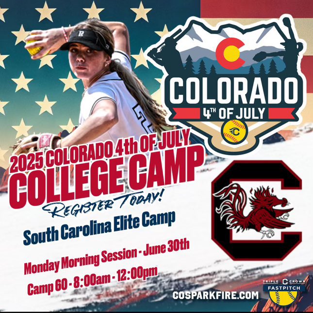 Let’s hang out together in Colorado! We would to meet you and talk all things Gamecock softball! 

See you there 🤙🏼