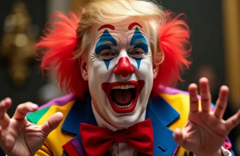 This is what MAGA voted for: a demented warmongering maniac, Truth Social fool