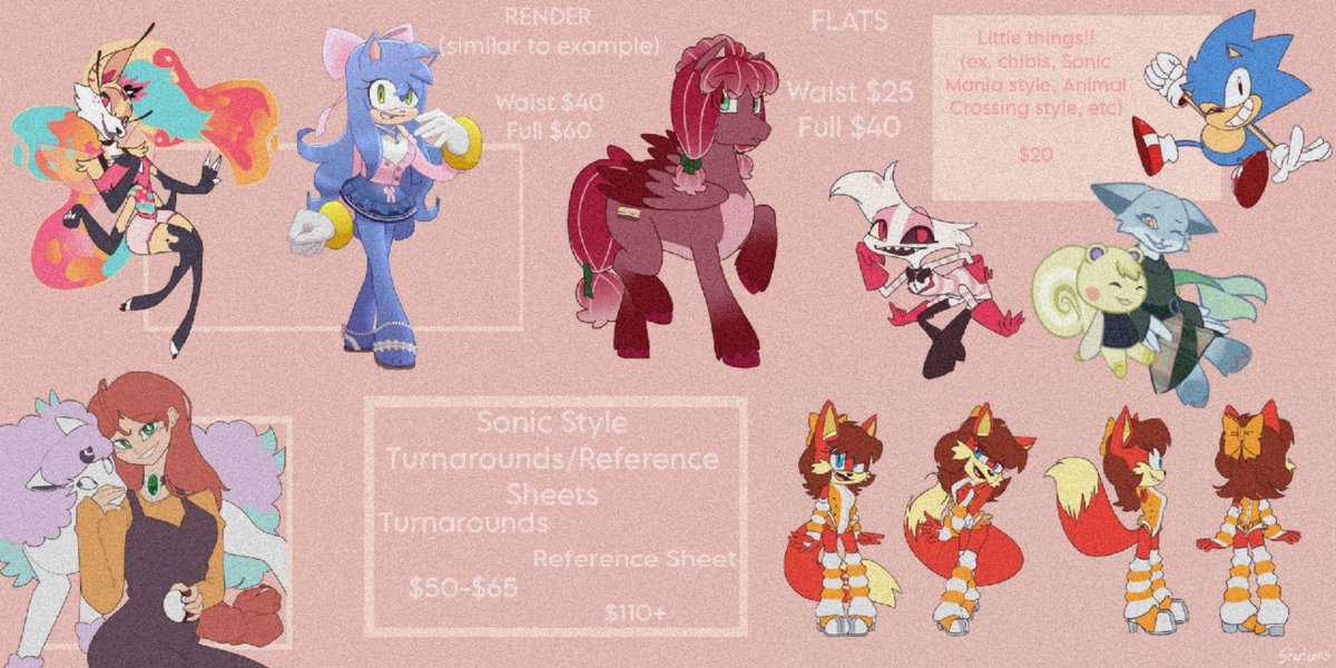 I know I still have c0mms to work on, and I do apologize to those. I've been struggling w getting hours/a new job for different reasons.

TLDR Toxic home situation + lack of funds to pay for phone service before it's cut off tomorrow, c0mms open. DMs are open for most inquiries.