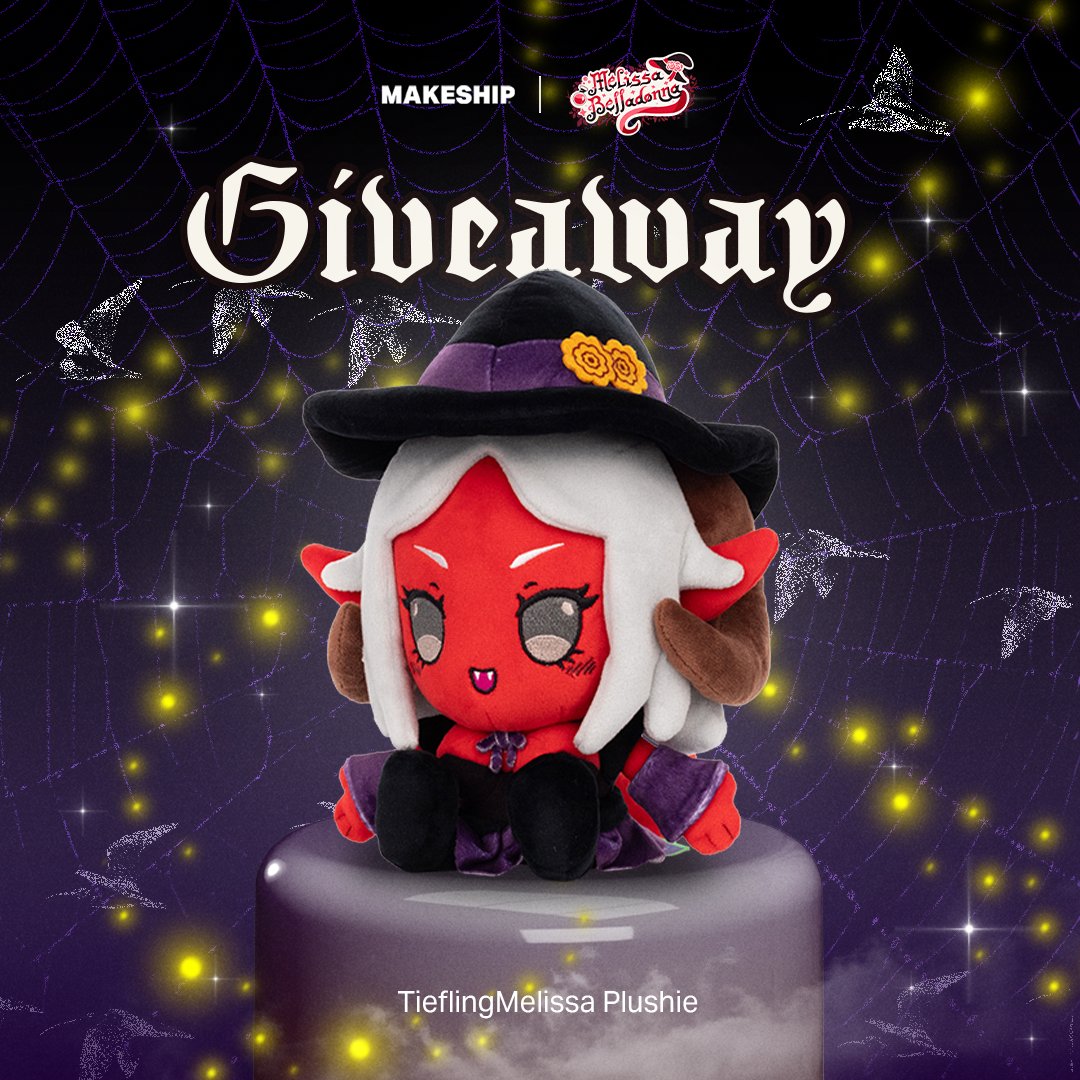 ๐ด UNCAPPED SUBATHON | Melissa Belladonna ๐งชโจ (@tieflingmelissa) on Twitter photo PLUSHIE GIVEAWAY PLUSHIE GIVEAWAY PLUSHIE GIVEAWAY ๐๐๐
Makeship is giving away TWO puntable TieflingMelissa plushies here!!!!
How to enter:
1. Follow @makeship & <a href="/TieflingMelissa/">๐ด PLUSHIE RELEASE | Melissa Belladonna ๐งชโจ</a>
2. RT this post
Giveaway ends on June 27th, good luck gamers โจ PLUSHIE GIVEAWAY PLUSHIE GIVEAWAY PLUSHIE GIVEAWAY ๐๐๐
Makeship is giving away TWO puntable TieflingMelissa plushies here!!!!
How to enter:
1. Follow @makeship & <a href="/TieflingMelissa/">๐ด PLUSHIE RELEASE | Melissa Belladonna ๐งชโจ</a>
2. RT this post
Giveaway ends on June 27th, good luck gamers โจ