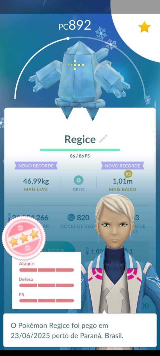 heltonccar's tweet photo. Finalmente consegui Shiny Regidrago e Shiny Regieleki nesta noite gelada. Registrei meu primeiro Shiny Scraggy.

Ainda quero deixar o registro do Shundo Jangmo-o no Dia Comunitário. ✨️✨️

#PokemonGOFest2025
#PokemonGO
#ShinyPokemon https://t.co/OWi5JAsbPj