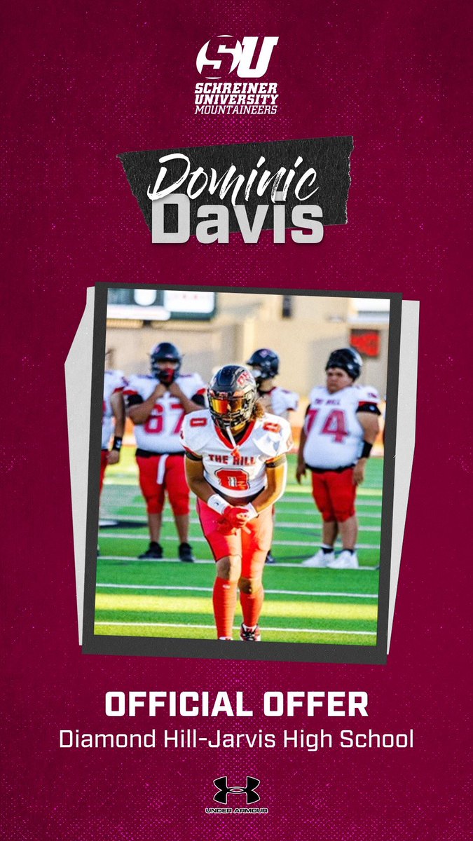 Dominic_Davis0's tweet photo. First Offer beyond exited @coach_hallmark @DHJ_CoachG 
@SchreinerFB @DHJ_Football 
@TheBkellSHOW_ @Coach_Metzgar https://t.co/ESYcP5dTtt