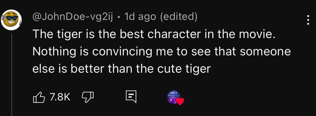 Top comment on YouTube short with 92k likes

source: youtube.com/shorts/knGmU0t…

bidded just in case

$derpy