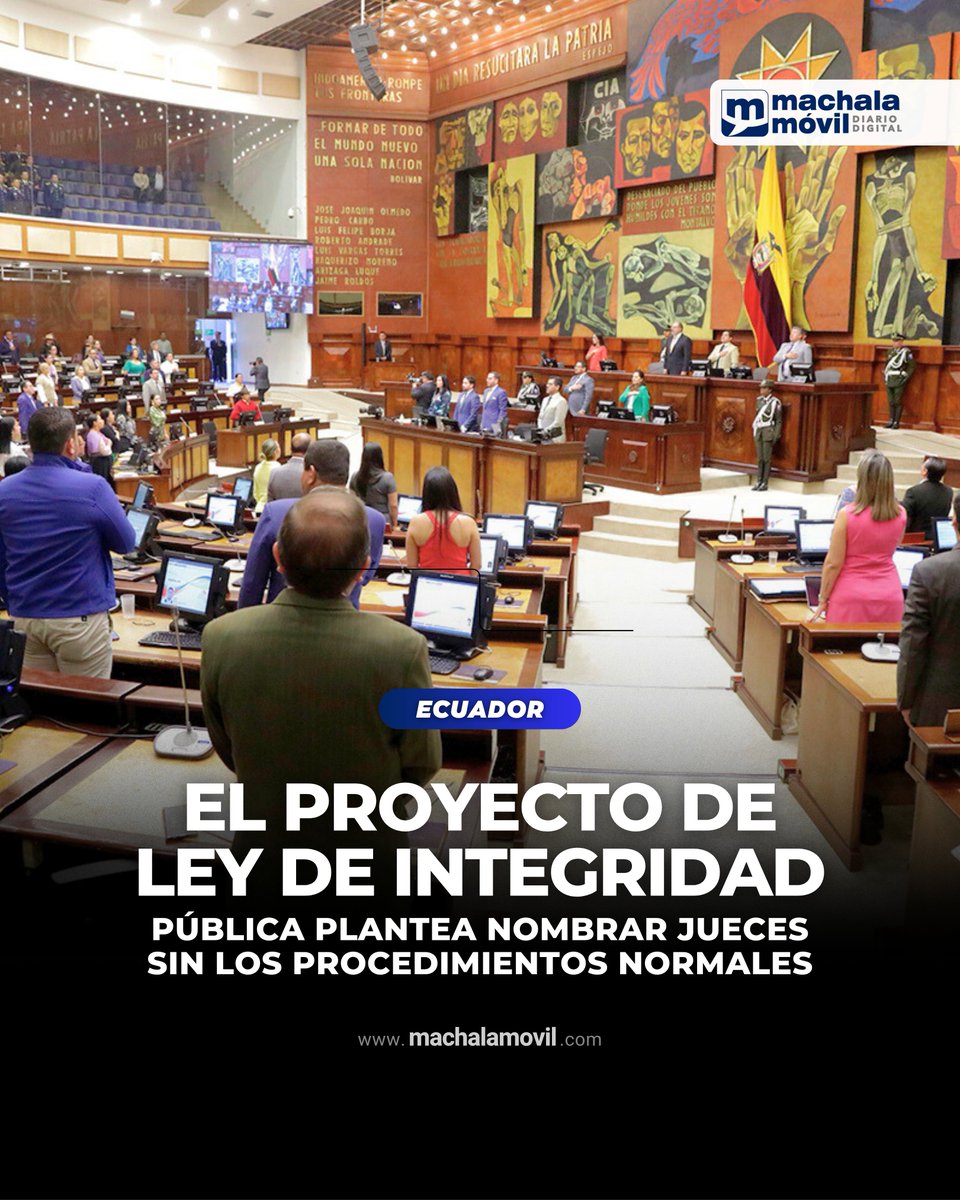 El oficialismo intentará aprobar la segunda propuesta urgente del presidente Daniel Noboa: la Ley de Integridad Pública. En el último informe, que irá la tarde de este 24 de junio a debate, fueron incluidas el fin de semana reformas que modificaron el contenido de la ley.

Más