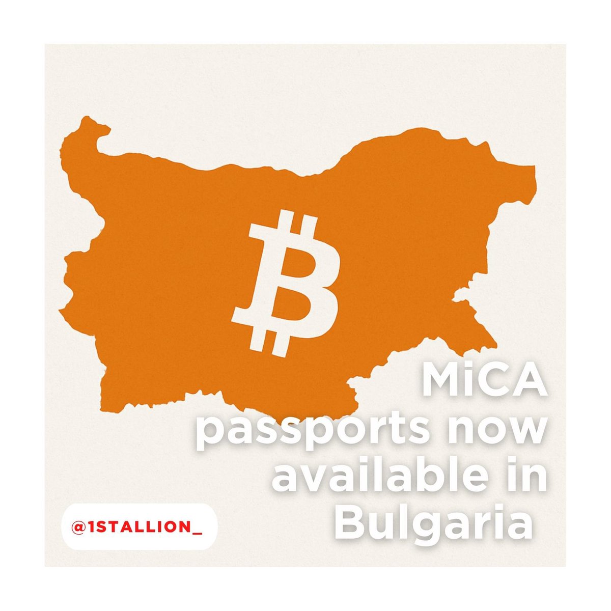 New Crypto‑Asset Markets Act in Bulgaria – Fully passed! The best part?  Once with a Bulgarian license ➡️ can operate across the whole EU! 🇪🇺 1/4