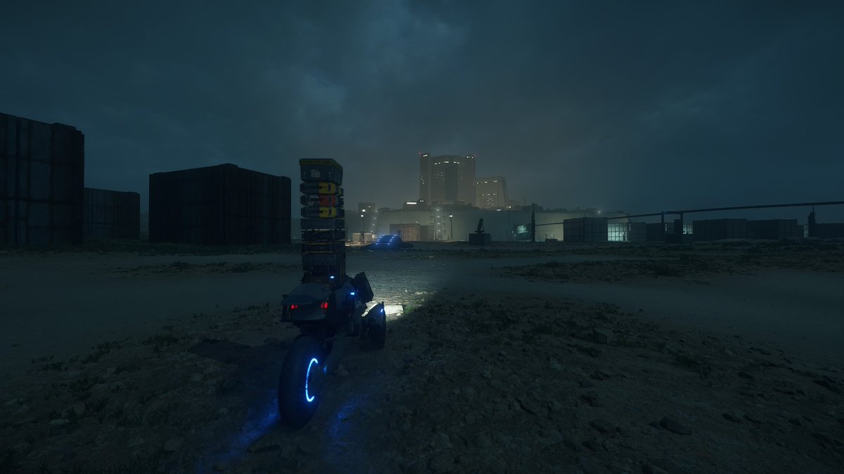 Marionete04's tweet photo. 10 hours in and I'm already in love #DEATHSTRANDING2ONTHEBEACH https://t.co/hMRjGSCjKr