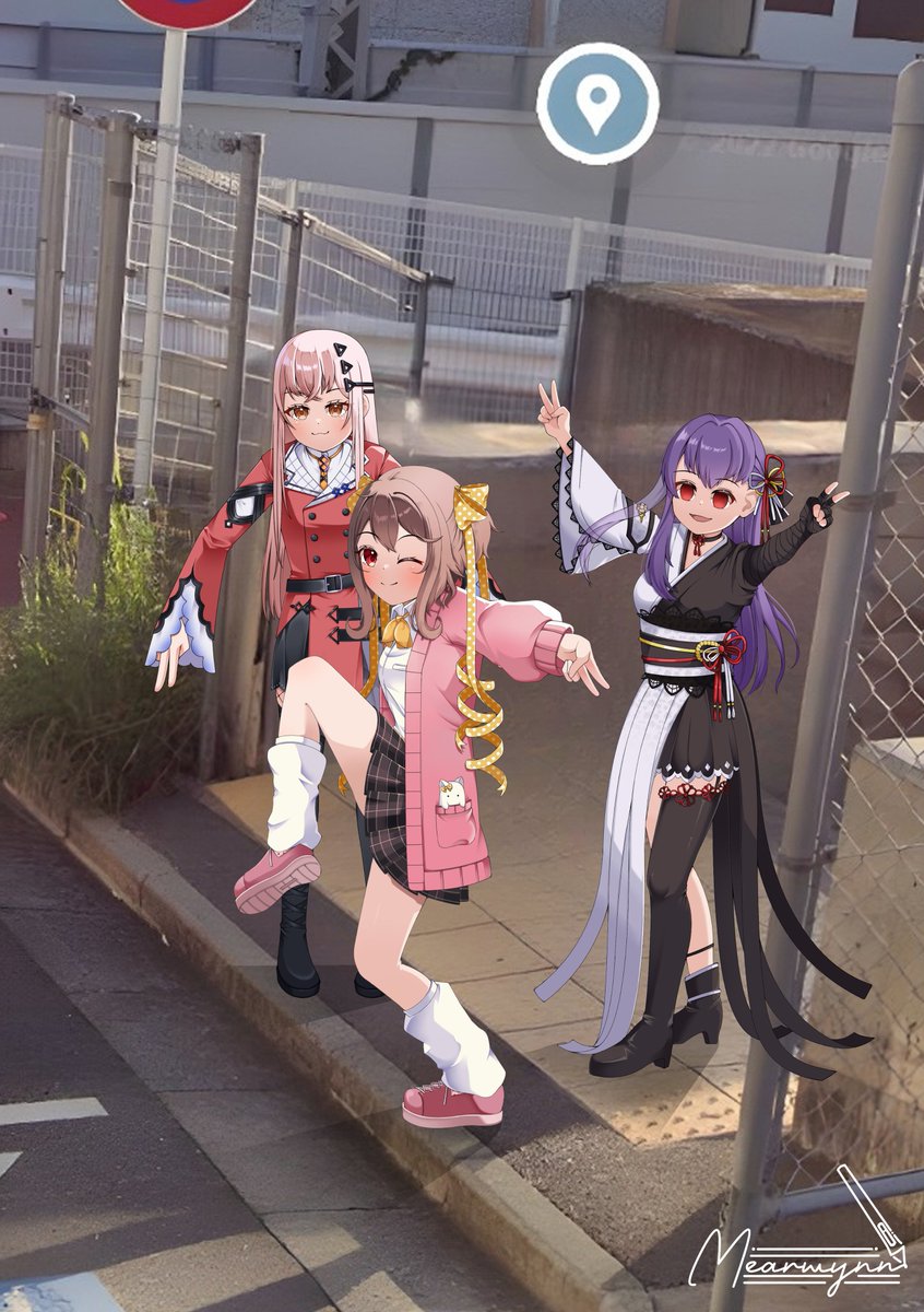 Old commission from a friend that contain cute vtubers

from left to right : 
x.com/EliseThornheart 
x.com/chu_ochu 
x.com/NyoboReiki

#vtubers #fanart #ThornArts #Ochuart #Drawreing