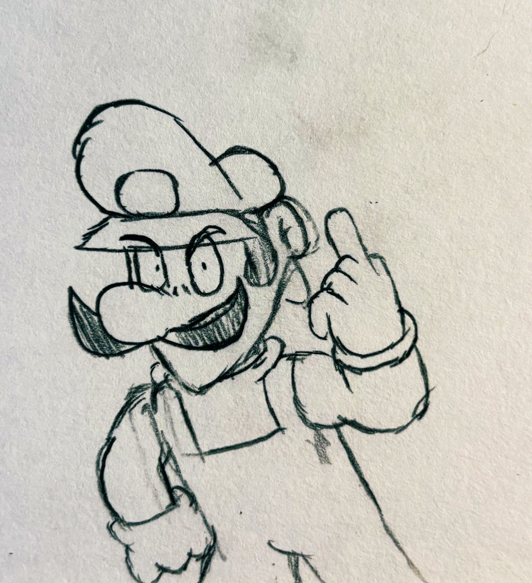 JaysonVazq2053's tweet image. Brother: when MX became “Mario” he made his own “Luigi” so that he could have company, however Brother really doesn’t like being NPC and resents 2017Mx for it.
#marioexe #2017MX #horrorbrew #MXmario