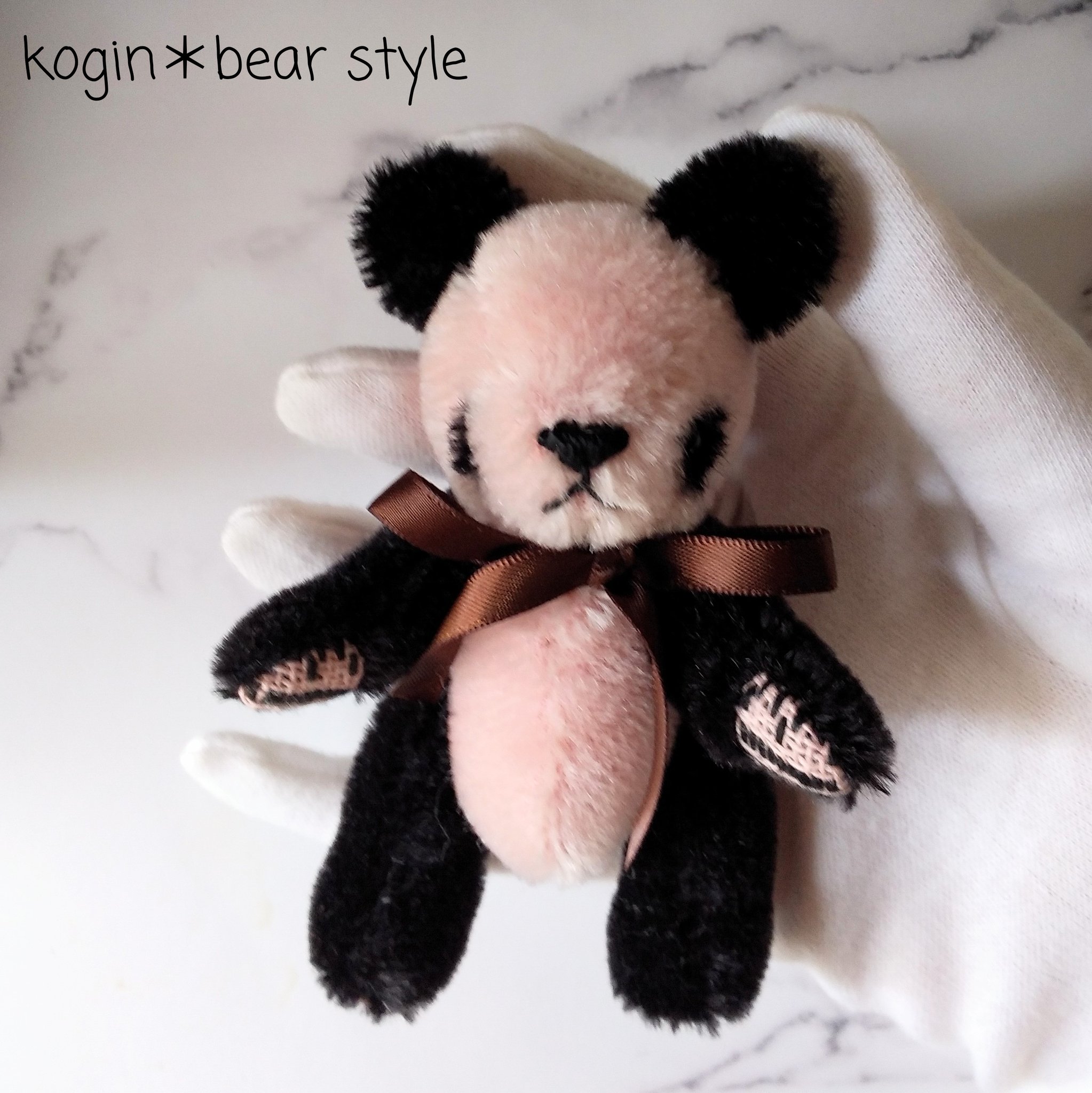 テディベア作家 Sharon Queen パンダ