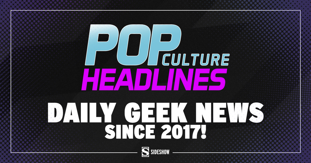 collectsideshow's tweet image. Extra, extra, geek all about it! Fresh Pop Culture Headlines are here! 

#PopCulture #News #Headlines #Sideshow #Podcast