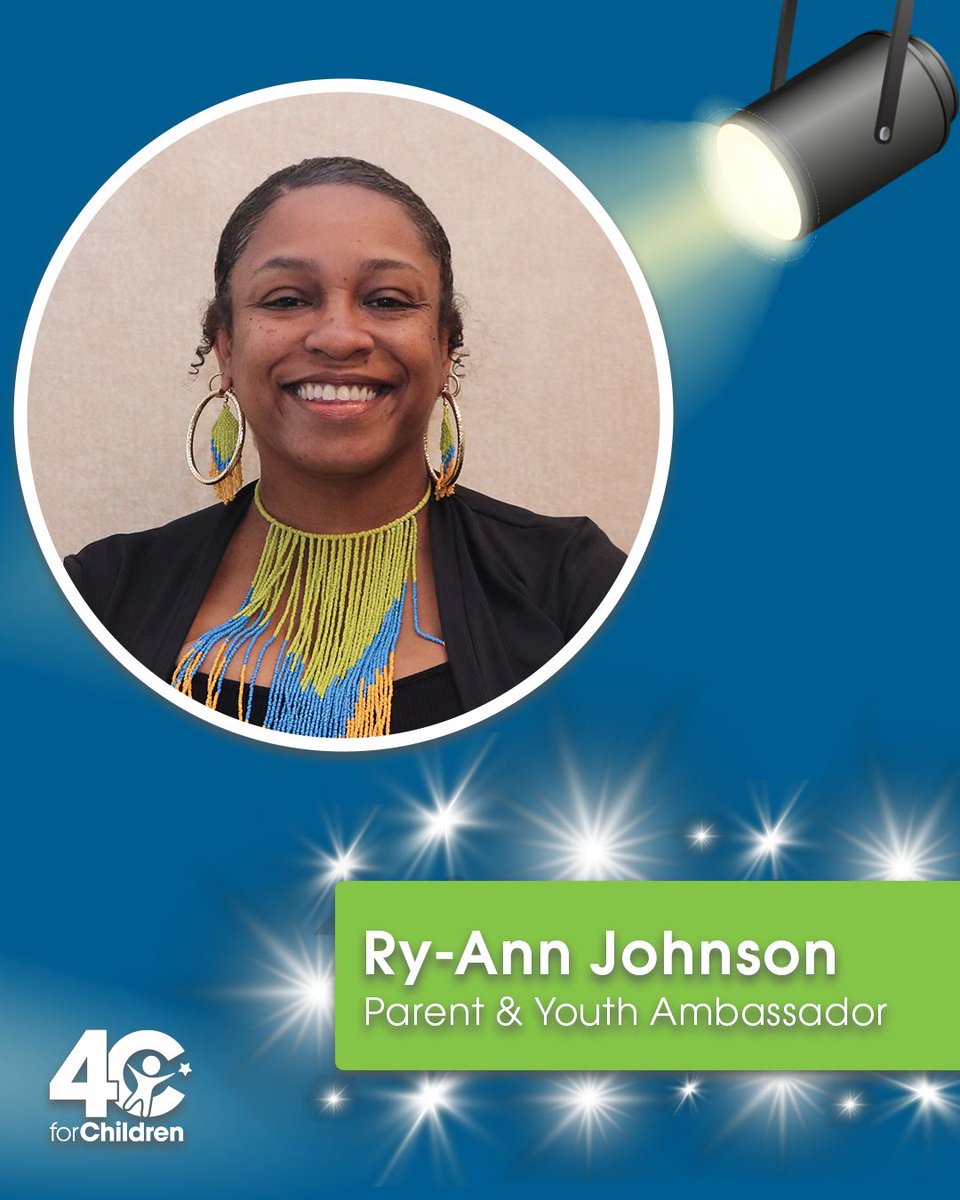 Rallying behind Ry-Ann! Meet Parent &amp; Youth Ambassador (PYA) Ry-Ann Johnson. 4C for Children's PYAs can provide a single, in-person assistance in navigating and accessing state and local services, referrals and benefits—free of charge!