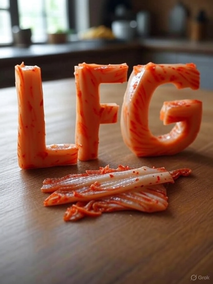 btc_overflow's tweet image. I'm still workshopping this meme in support of Korea eventually getting its own BTCTC, but here goes...
Introducing the LFG Kimchi (aka "Kimchi FG").
Hit up the comments if you can come up with a better rendition (or other Korea themed meme).