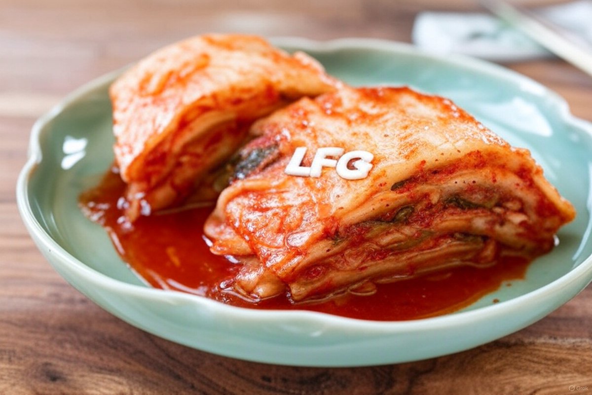 btc_overflow's tweet image. I'm still workshopping this meme in support of Korea eventually getting its own BTCTC, but here goes...
Introducing the LFG Kimchi (aka "Kimchi FG").
Hit up the comments if you can come up with a better rendition (or other Korea themed meme).
