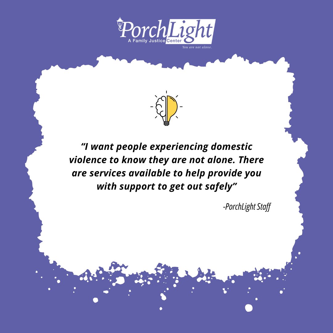 PorchLight, A Family Justice Center tweet media