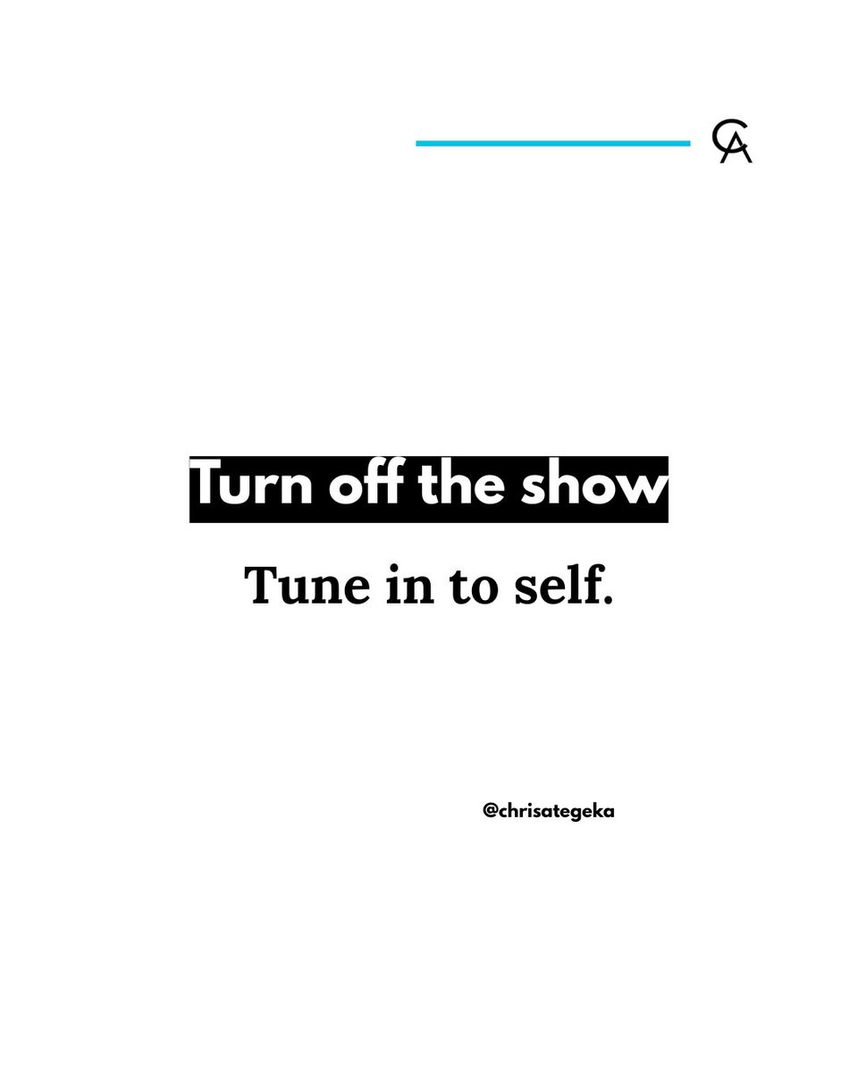 chrisategeka's tweet image. You don’t have to perform for the world.

✨ Turn off the show. Tune in to you.

Real peace starts with presence.

#mentalwellness #presenceoverperformance #mindfulnessmatters #innerpeace #selfconnection #authenticliving #digitaldetox