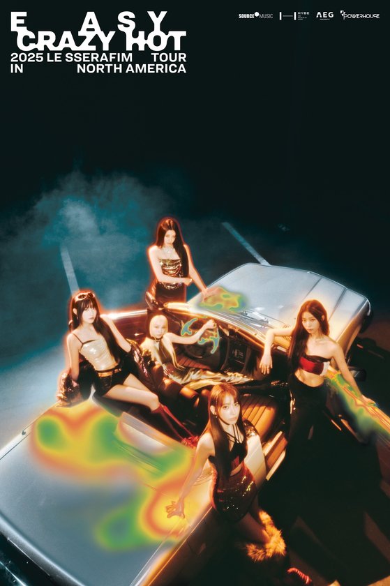 EASY CRAZY HOT: 2025 LE SSERAFIM TOUR @le_sserafim 🎫 FEARNOT