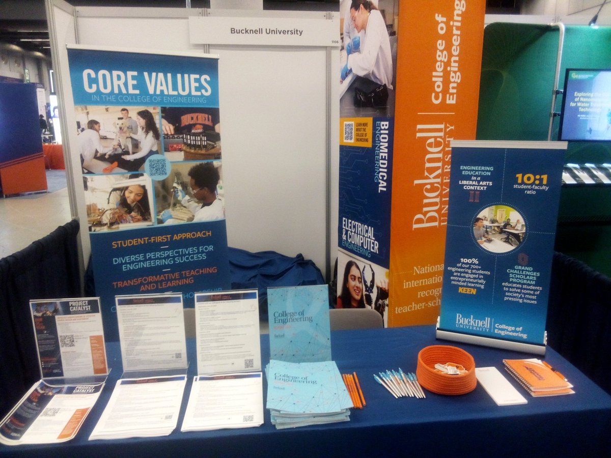 We've had a booth at the ASEE Annual Conference this week in Montreal. It's been great to connect and share our college's story with so many people interested in engineering education.

If you're at the conference and haven't stopped by, we're booth #1106 in the Exhibit Hall.