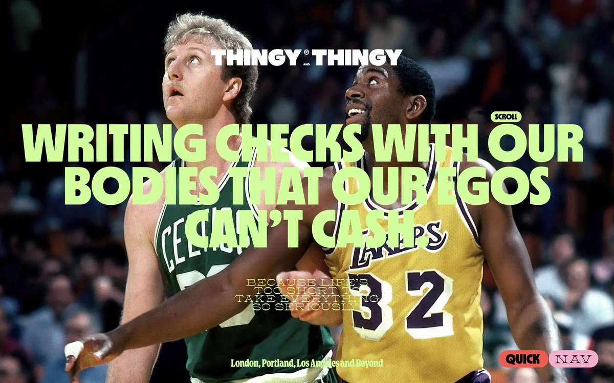 New Website in Inspo → Thingy &amp; Thingy

nocodesupply.co/item/thingy-th…