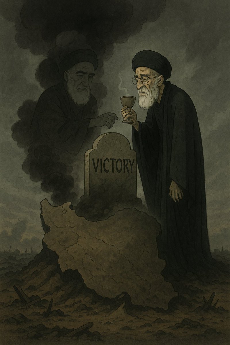 1/2

عرس في مقبرة الملالي
كيف غسلت طهران هزيمتها بمساحيق النصر… ورقصت على أنقاضها كأنها تزفّ نفسها؟

ثمّة في المشاهد الثلاثة ما يكشف الحكاية كاملة: في طهران، رايات تُرفع؛ في بيروت، صمت يعلو؛ وفي عمق إيران، أهداف تُضرب بدقّة مَن يجلس داخل مكتب في طهران ذاتها. ثمّ خرجت إيران تقول: