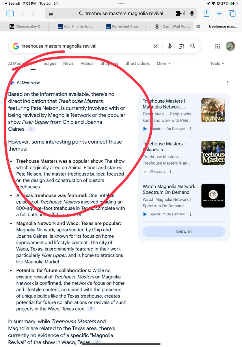 Miyuko_junsei's tweet image. I wish ⁦@magnolianetwork⁩ could revive the former ⁦@AnimalPlanet⁩ show #treehousemasters starring ⁦@TheTreehouseMan⁩. And it hasn’t been easy for ⁦@joannagaines⁩ to see ⁦@TheTreehouseMan⁩’s back to the basics in treehouse building.
