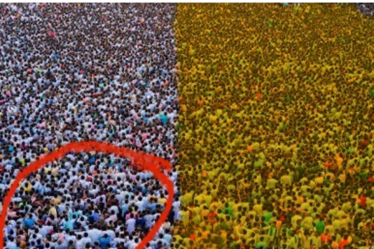 If this picture represented the entire American adult population

the yellow shaded section would represent non-voters 

the section circled in red represents the amount of voters who can name their senators. 

Our strategy must build around this