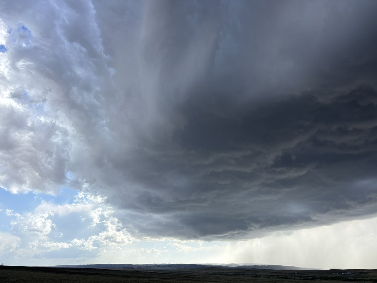 Powder River storm continues to mature 

#wywx