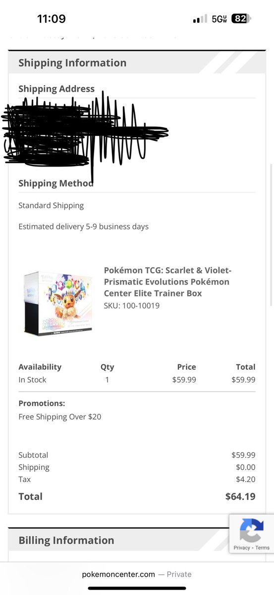 MCssquaredd's tweet photo. @PokemonDealsX First real chance at getting prismatic  ETB https://t.co/rWivpL2qRi