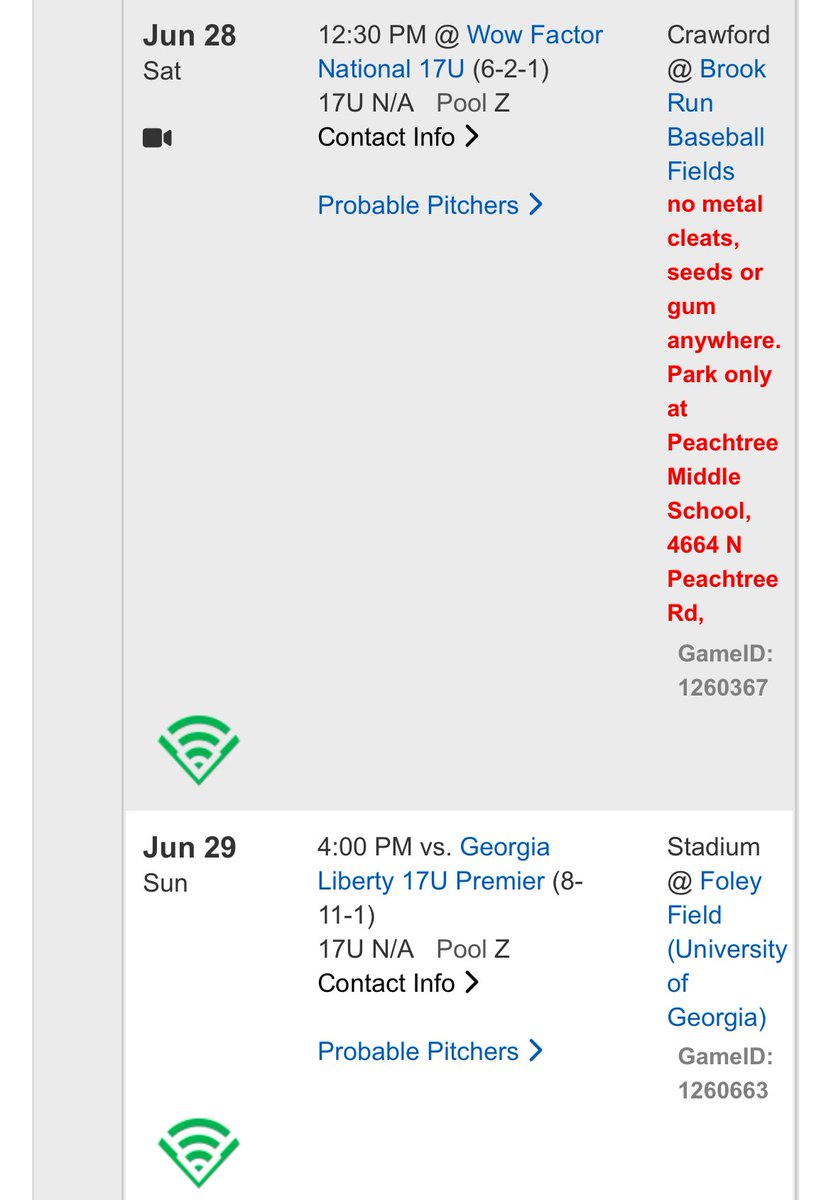 Max Lusk (@maxlusk_2026) on Twitter photo Ready to compete in the WWBA this week and here is my schedule. I will starting pitching game 1 on Wednesday, and game 5 on Sunday
<a href="/PG_Scouting/">Perfect Game Scout</a> <a href="/PerfectGameUSA/">Perfect Game USA</a> <a href="/GoBHSBaseball/">Battlefield Baseball (Unofficial)</a> <a href="/StarsBaseball26/">StarsBaseballVA2026</a> Ready to compete in the WWBA this week and here is my schedule. I will starting pitching game 1 on Wednesday, and game 5 on Sunday
<a href="/PG_Scouting/">Perfect Game Scout</a> <a href="/PerfectGameUSA/">Perfect Game USA</a> <a href="/GoBHSBaseball/">Battlefield Baseball (Unofficial)</a> <a href="/StarsBaseball26/">StarsBaseballVA2026</a>
