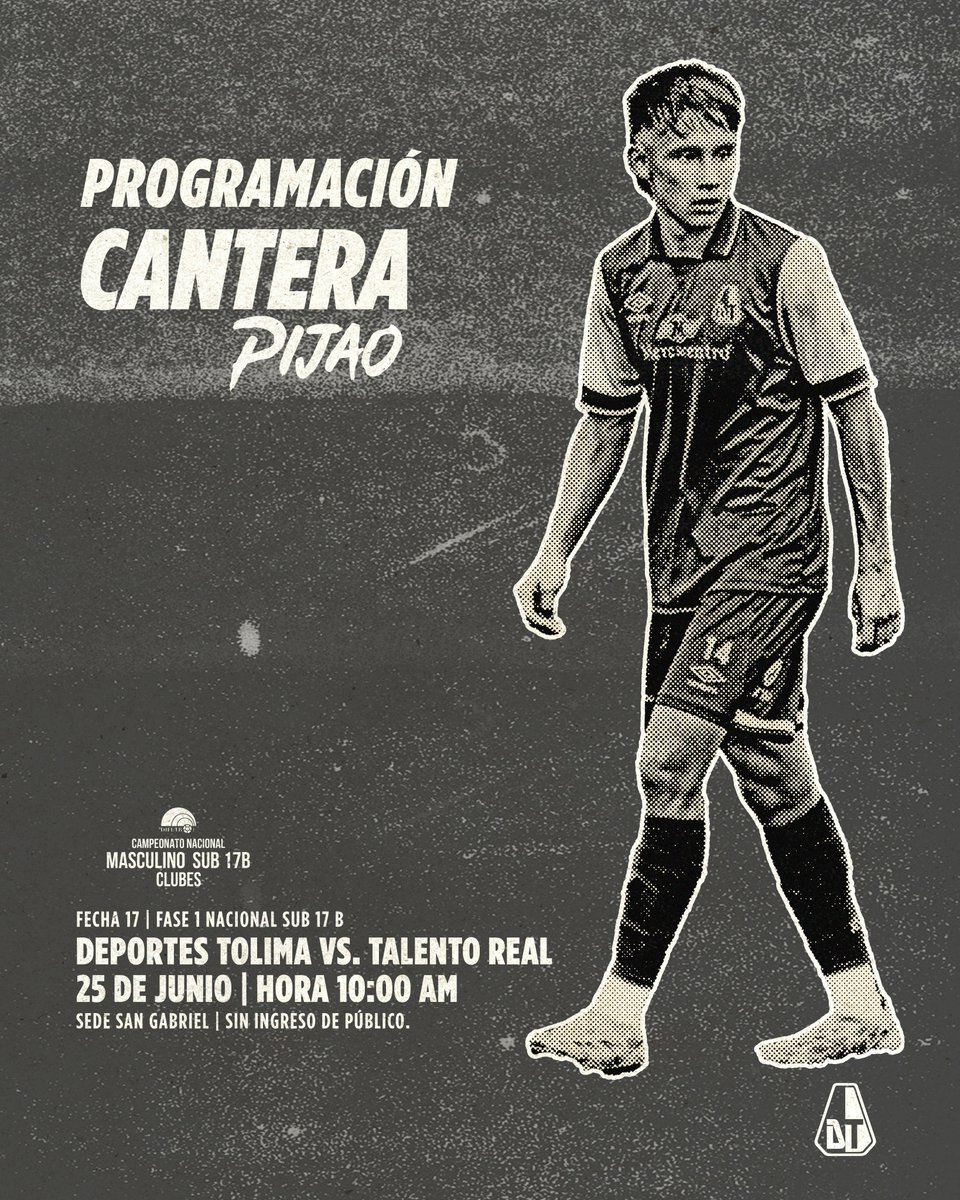 Se acerca la recta final de la primera fase en Torneo Nacional #SUB17 👊 ¡Vamos Tolima!