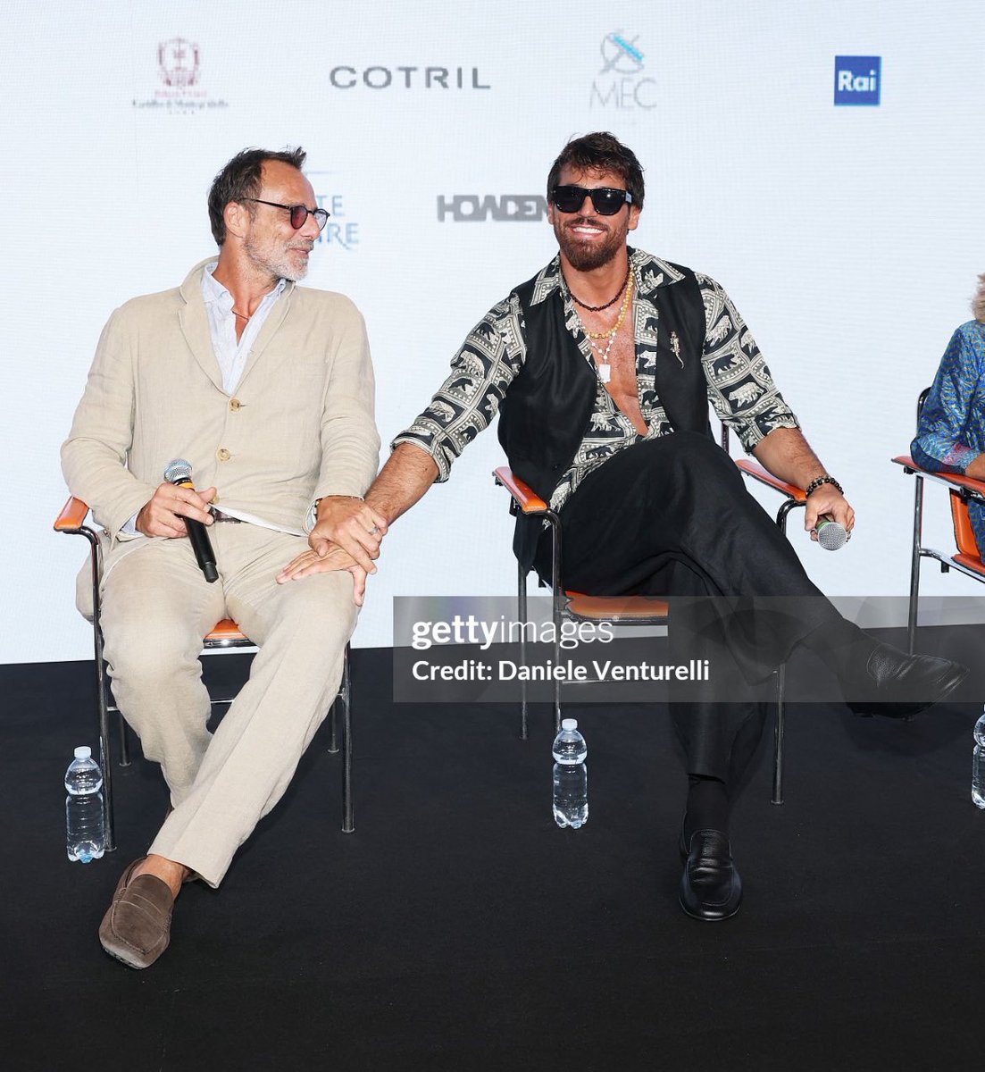 ♦️#CanYaman and Alessandro Preziosi at presentation of #Sandokan at IGSF2025.