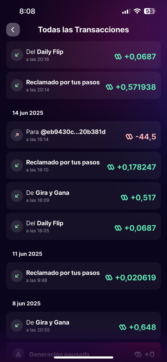 arianna_agpg's tweet photo. 📢 @SweatEconomy necesito ayuda urgente.
El 14 de junio hice un retiro de 44.5 SWEAT desde Sweat Wallet hacia Bybit.
La app muestra que se envió, pero la transacción nunca llegó a la red NEAR, y no tengo TXID.

Soporte me da siempre la misma respuesta sin resolver.
Por favor https://t.co/BdwaXxViWd