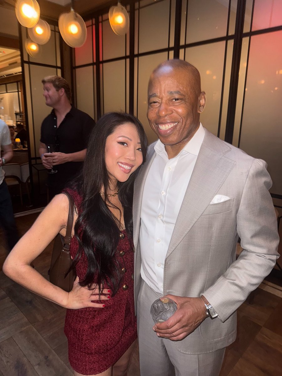 just met @NYCMayor eric adams!