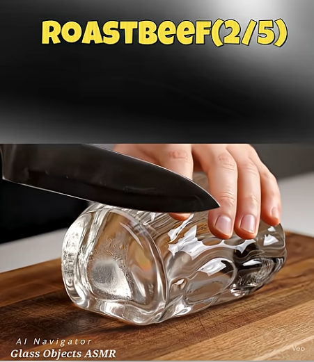 junichiro_asami's tweet image. 【ASMR】ガラスの果物を包丁で切ってみたら　

youtube.com/shorts/QC6V7GA…

#asmr #veo3 #satisfying @YouTubeより