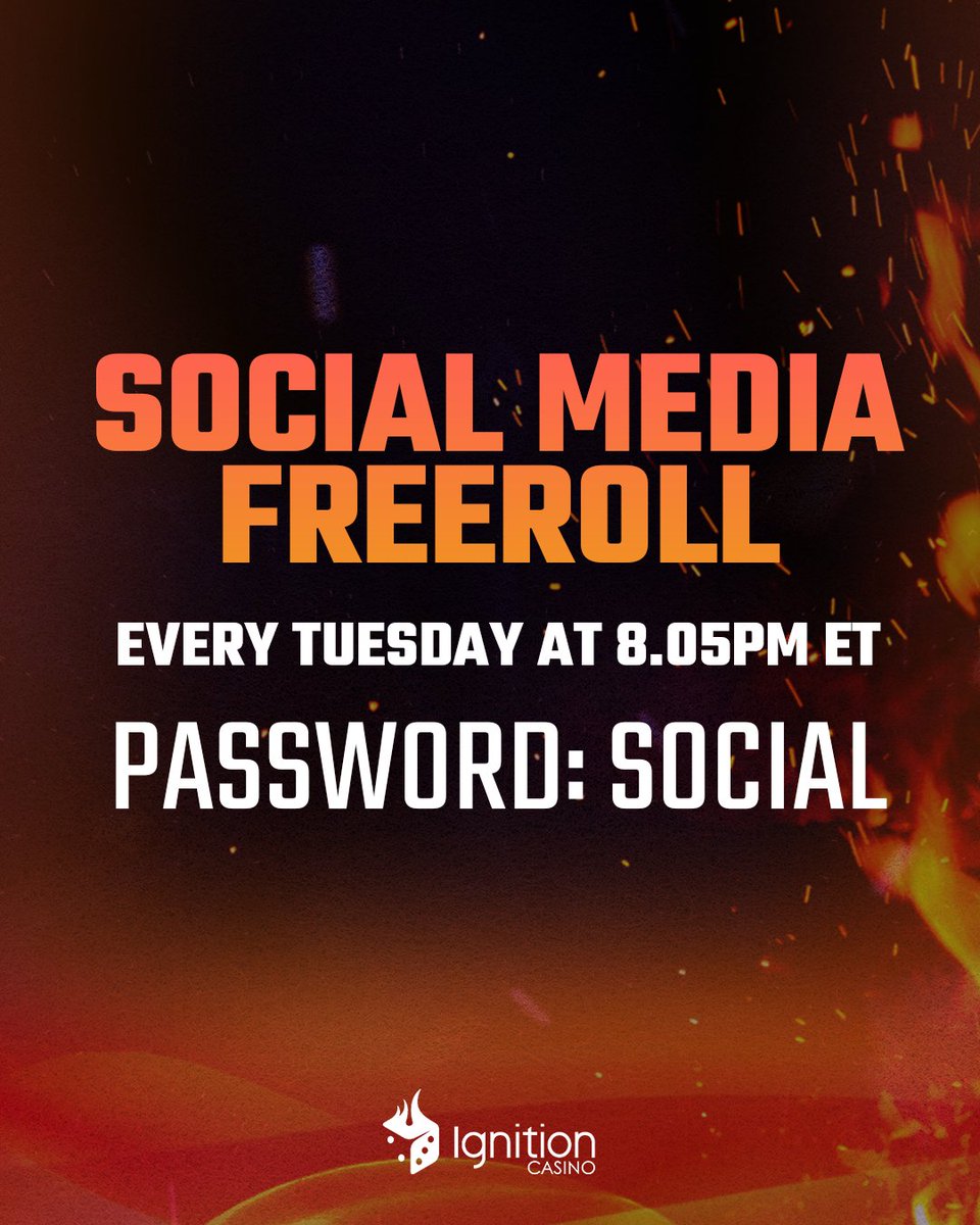 🔥 Your weekly shot at free cash. No buy-in, just the password: SOCIAL.

🕗 Every Tuesday @ 8:05PM ET

Will you be the next big winner? - bit.ly/464xYZG