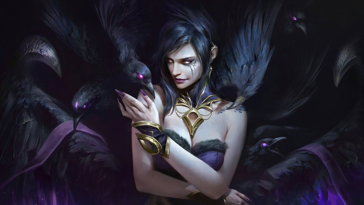 VideoArtGame's tweet image. Fan art | League of Legends - Morgana
Artist: Jack Wang