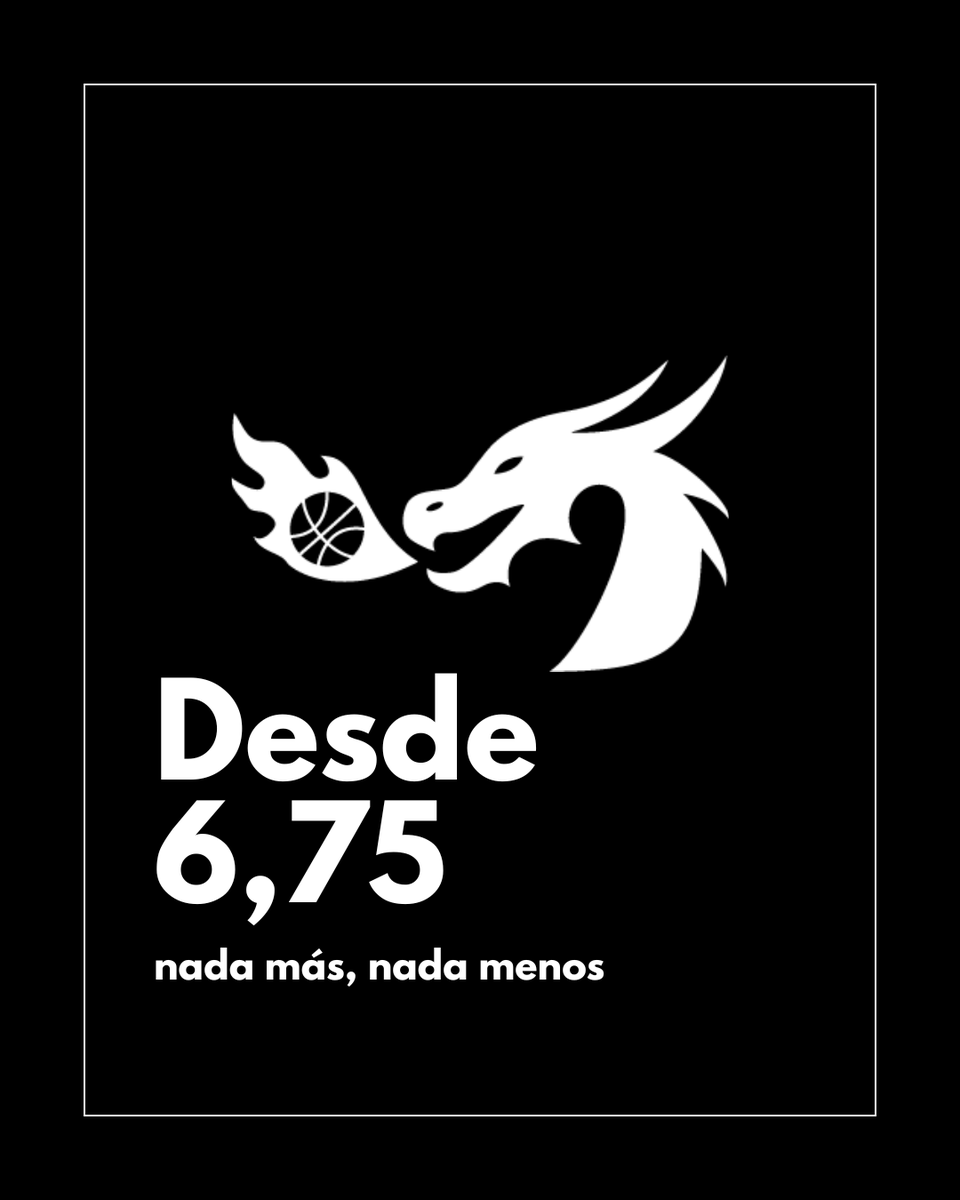 👀 Se oye un rugido.
Algo sobrevuela nuestras cabezas🐉

Desde 6,75.
Nada más, nada menos.
Pronto lo entenderás.
¿Estás dentro? 👊