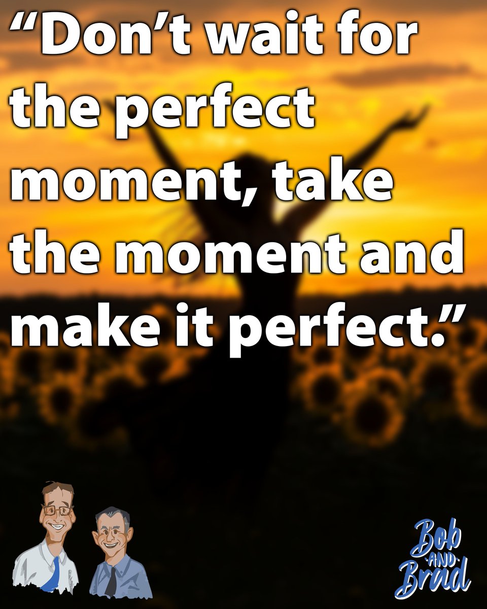 realbobandbrad's tweet photo. Whether it’s starting that walk, stretch, or simply reaching out to someone — now is the time. Small steps create big change!
#MakeItPerfect #Motivation #BobAndBrad #HealthyHabits #StartToday https://t.co/kdq0lSaG9V