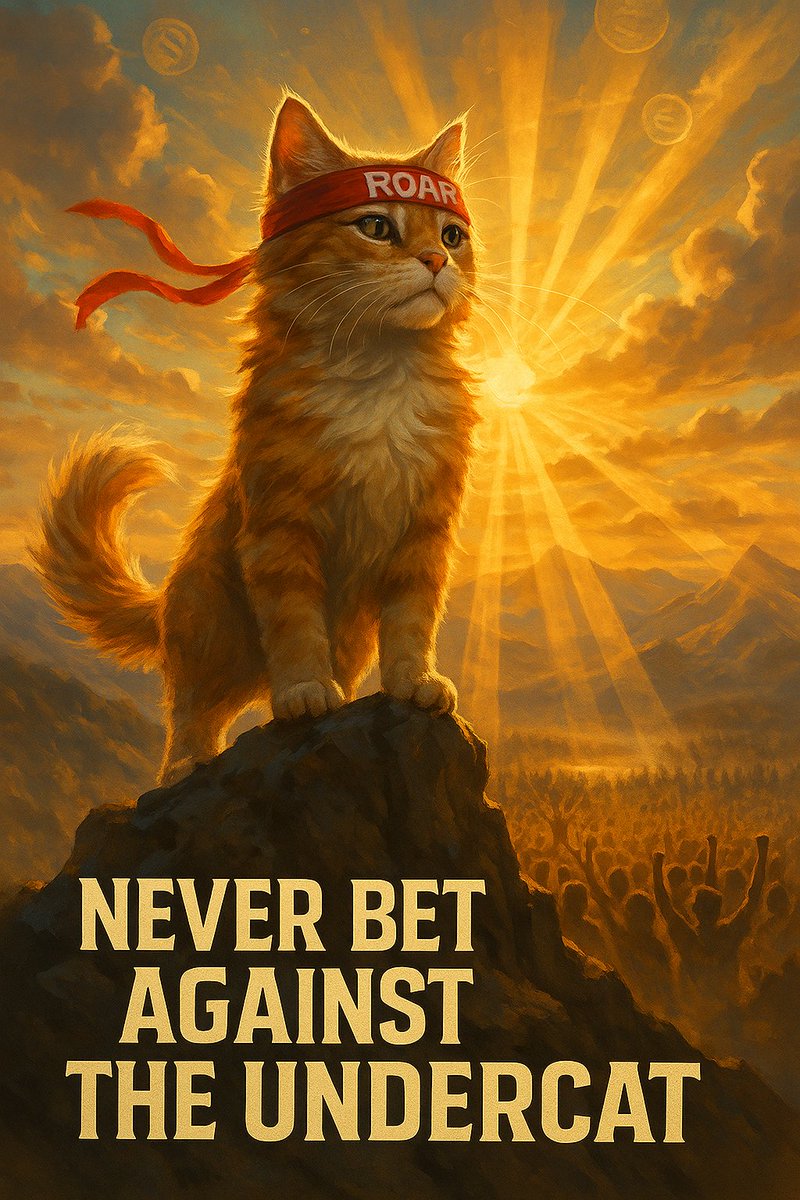 Madpita2011's tweet photo. He didn’t ask for permission.
He didn’t follow the rules.
He ROARED — and the world listened. 🐾🔥
This isn’t just a meme.
It’s a movement.
It’s $ROAR.
It’s Roaring Kitty.
#ROAR #RoaringKitty #MemeCoin #FinancialFreedom #GME #CryptoCommunity #UnderdogToLegend https://t.co/2BgUOug6fr