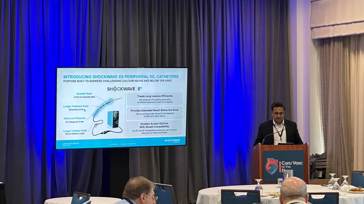 Shockwave Medical (@shockwaveivl) on Twitter photo Shockwave is fracturing old paradigms at the <a href="/CorsVascAtShore/">Cors/Vasc at the Shore</a> in Long Branch, NJ. Thank you to Drs <a href="/rzakir12/">Ramzan Zakir</a>, <a href="/dhkiss2/">Dan Kiss</a>, <a href="/sahilparikhmd/">Sahil A. Parikh, MD</a>, and <a href="/RajTayalMD/">Raj Tayal</a> for sharing how #ShockwaveIVL keeps evolving.
US Rx only. ISI bit.ly/3iEq7fC Shockwave is fracturing old paradigms at the <a href="/CorsVascAtShore/">Cors/Vasc at the Shore</a> in Long Branch, NJ. Thank you to Drs <a href="/rzakir12/">Ramzan Zakir</a>, <a href="/dhkiss2/">Dan Kiss</a>, <a href="/sahilparikhmd/">Sahil A. Parikh, MD</a>, and <a href="/RajTayalMD/">Raj Tayal</a> for sharing how #ShockwaveIVL keeps evolving.
US Rx only. ISI bit.ly/3iEq7fC