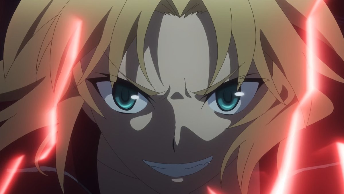 Sinon l'épisode est vrmt lourd, la dynamique Mordred / Shishigou est déjà incroyable

Et bien sûr ce foutu Shirou... trop de questions déjà
Pleins d'autres persos que je connais de loin et dont j'attends bcp (Karna, Jeanne, Jack, Fran, Sieg et Astolfo pour ne citer qu'eux)
Hâte!