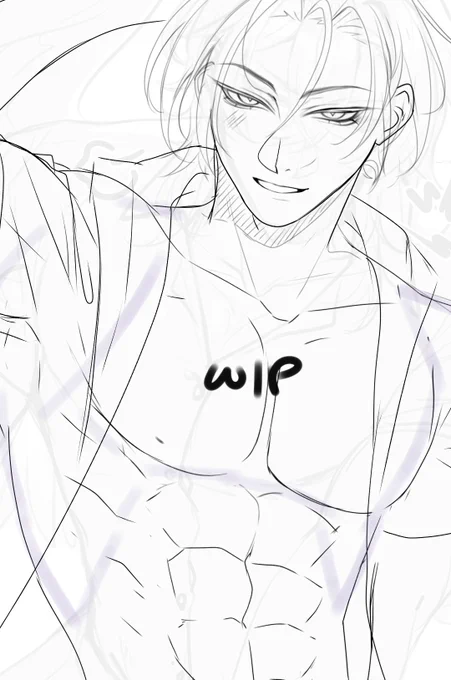 Finally back... Again ooof
#AzeruArt #wip 