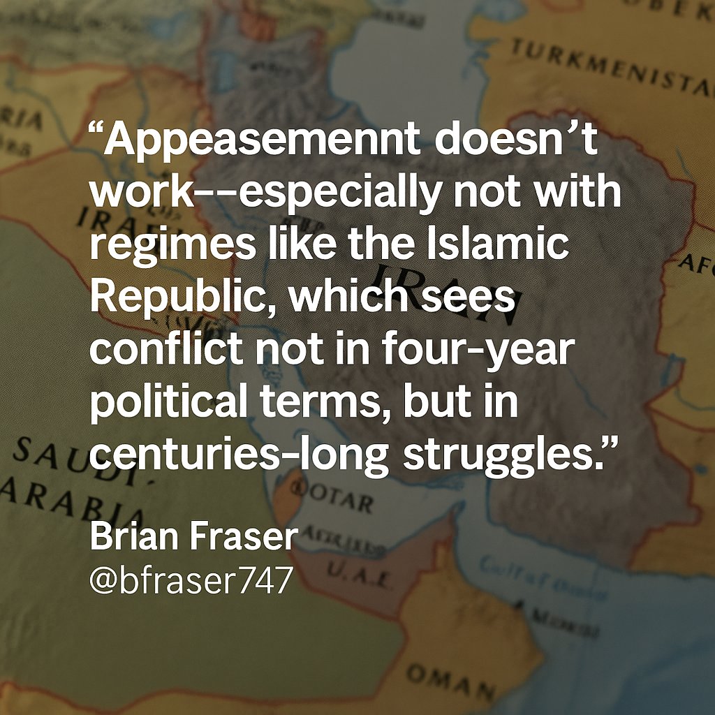 🔥 Iran's game of delay is over.
Brian <a href="/bfraser747/">BRIAN FRASER</a> drops one of the most critical takes on the Middle East crisis I’ve seen this week.