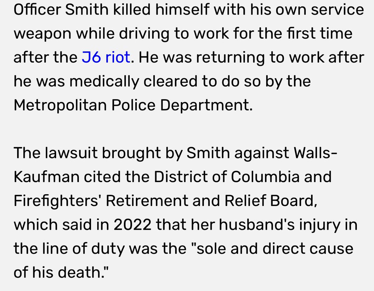 JohnStrandUSA's tweet photo. A DC jury just ordered a Jan. 6 defendant to pay $500,000 to the widow of a Capitol officer who took his own life—days after a minor scuffle.

This is not justice.
This is not accountability.
This is weaponized vengeance.

What happened to due process? https://t.co/J9kxevsdKw