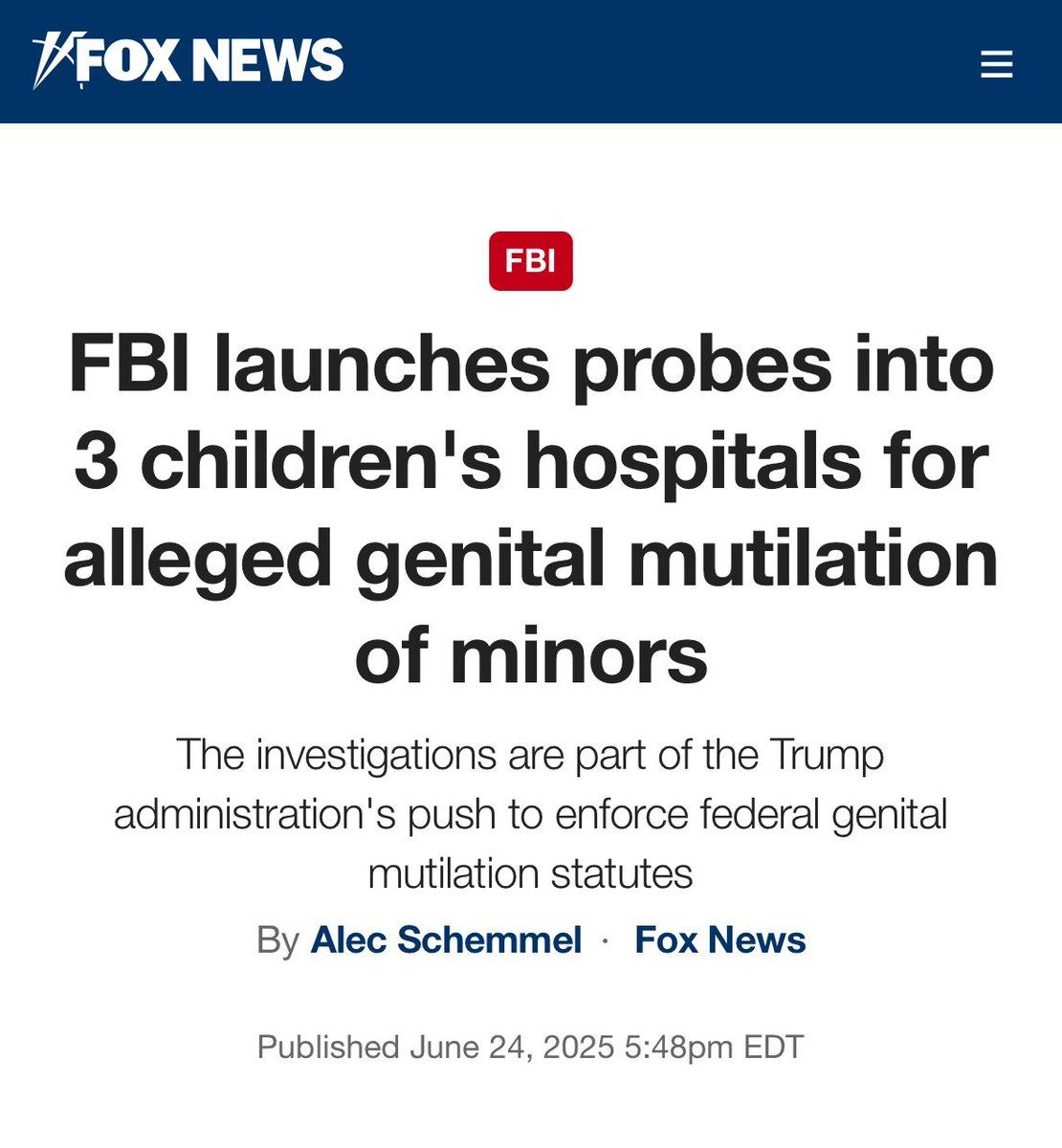 Christina Buttons (@buttonslives) on Twitter photo Boston Children’s Hospital is among the children’s hospitals under FBI investigation for performing genital surgeries on minors.
They previously performed vaginoplasty on 17-year-olds, but after my reporting—and attention from <a href="/BillboardChris/">Billboard Chris 🌎</a> and <a href="/libsoftiktok/">Libs of TikTok</a> to their own Boston Children’s Hospital is among the children’s hospitals under FBI investigation for performing genital surgeries on minors.
They previously performed vaginoplasty on 17-year-olds, but after my reporting—and attention from <a href="/BillboardChris/">Billboard Chris 🌎</a> and <a href="/libsoftiktok/">Libs of TikTok</a> to their own