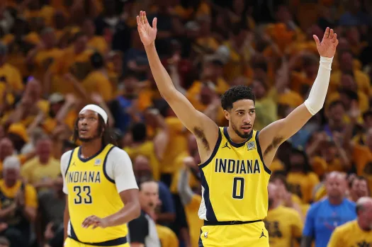 fypmuses's tweet photo. My Pacers fought like HELL! Finals runners-up, but Hali & Turner left the Thunder shook! This squad’s LEGENDARY—Indy’s pride forever! #Pacers #NBAPride 💙 https://t.co/Wor3GNBGZv
